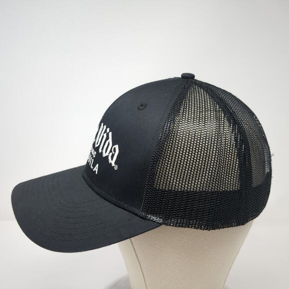 Dulce Vida Organic Tequila Snapback Trucker Hat Black One Size Mesh Back 6 Panel - Picture 3 of 10